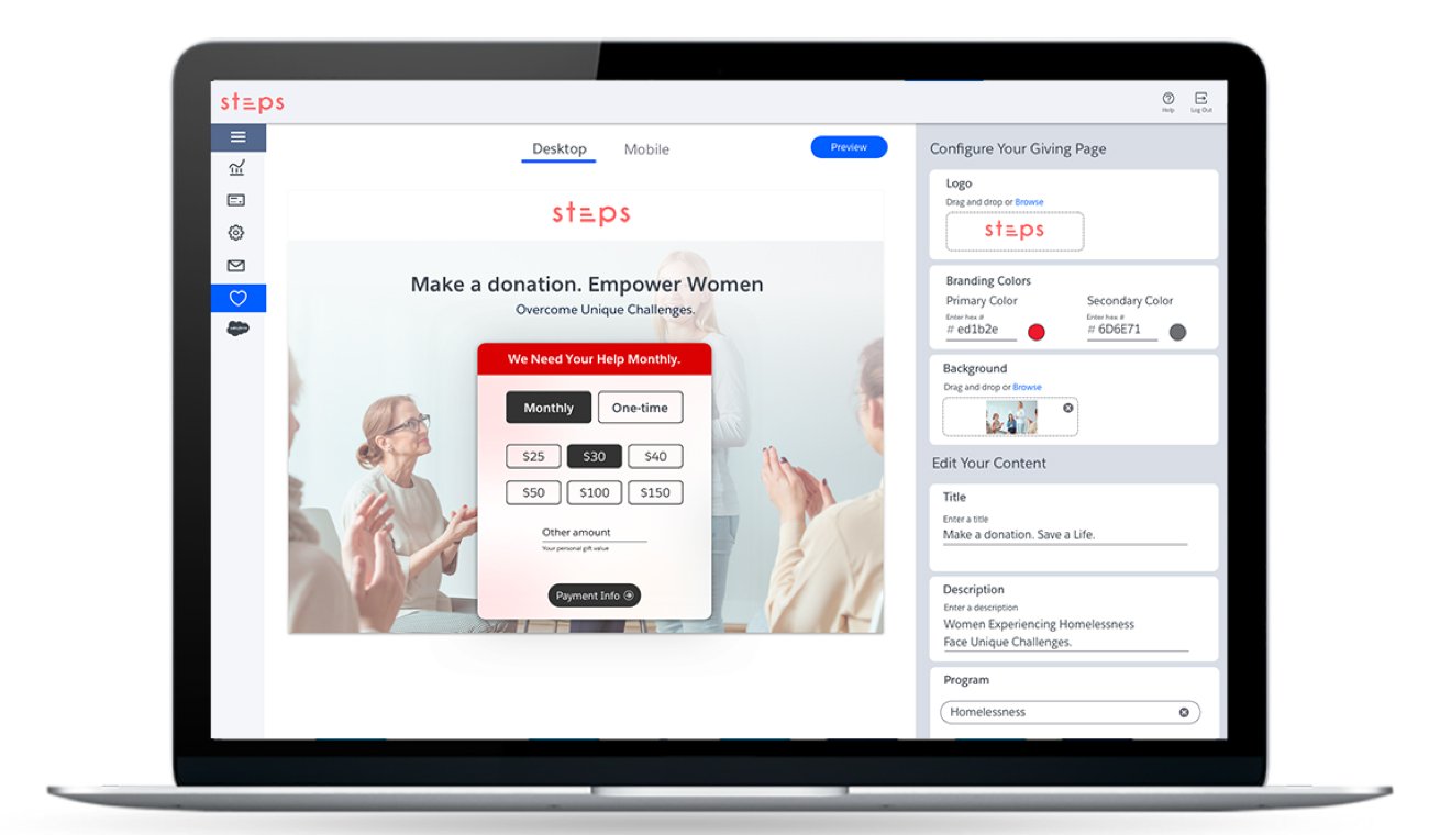 Salesforce Giving Pages Article Image