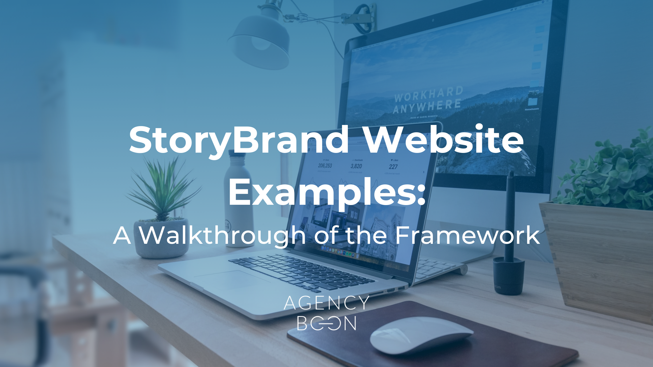StoryBrand site Examples Walkthrough Agency Boon