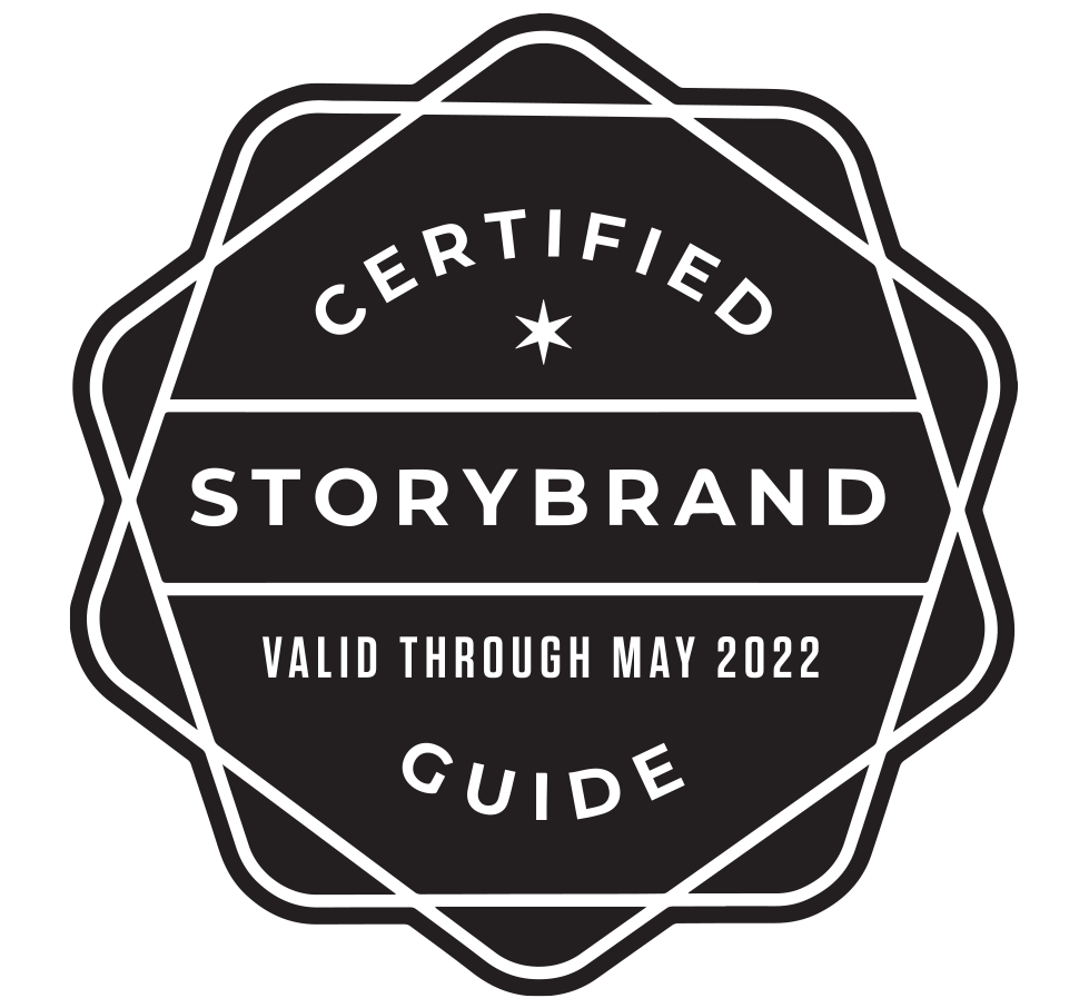 Web StoryBrand Guide Badge BLACK